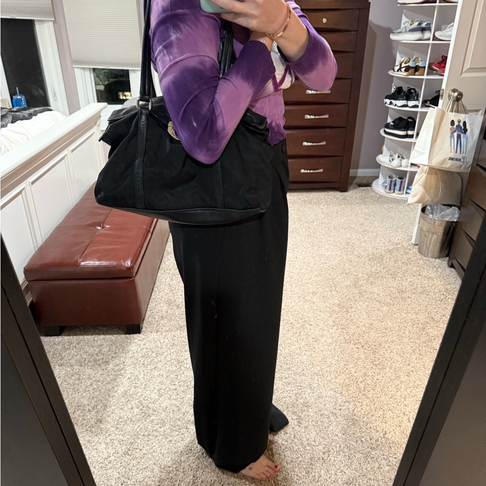 Prada nylon and leather satchel - Picture 10 of 11